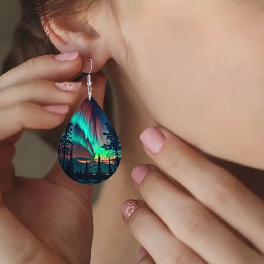 NEW! Aurora Forest Earrings